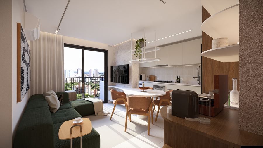 Apartamento na planta